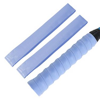 2 pc Tennis Racket Grip Tape, Nonporous Ribbed Anti-Slip Racket Overgrip Tape