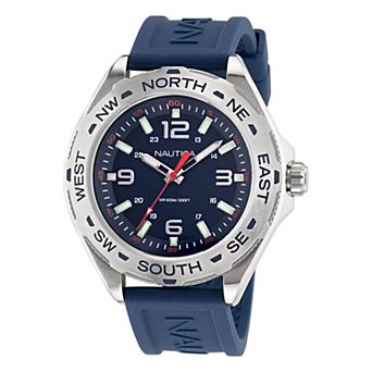 Nautica Clearwater Beach Men's Silicone Strap Watch - NAPCWS304