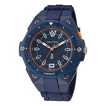 Nautica Coronado Men's Bay Resin Strap Watch - NAPCNS502