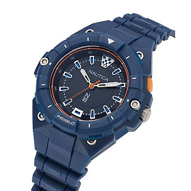 Nautica Coronado Men's Bay Resin Strap Watch - NAPCNS502