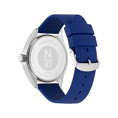 Nautica Finn World Men's Silicone Strap Watch - NAPFWF201