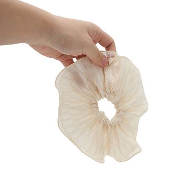 Solid Double Layer Hair Ties for Home 1 Pc