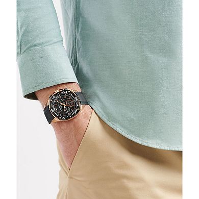 Nautica NCT Blue Sail Men's Chronograph Silicone Strap Watch - NAPBSF401