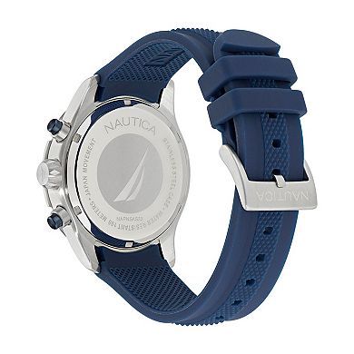 Nautica NST Men's Chronograph Silicone Strap Watch - NAPNSAS33