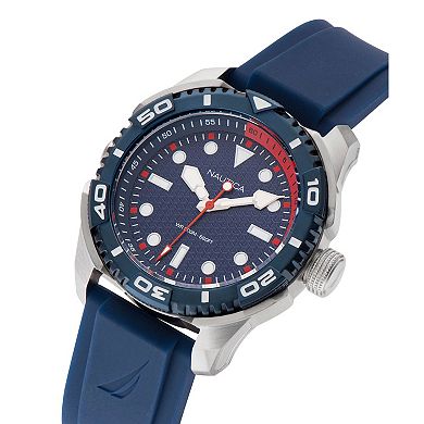 Nautica Men's Tarpoon Dive Silicone Strap Watch - NAPTDAS31