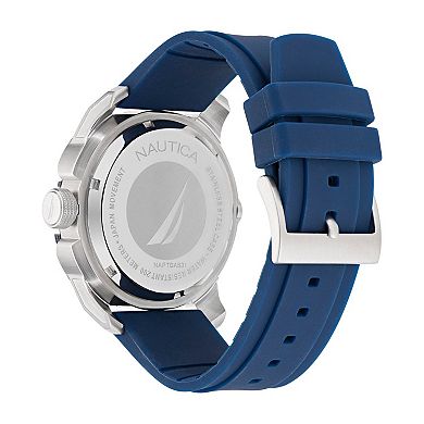 Nautica Men's Tarpoon Dive Silicone Strap Watch - NAPTDAS31