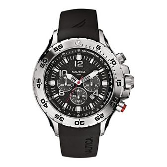 Nautica Men's Chronograph Resin Strap Watch - N14536G