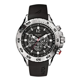 Nautica Men's Chronograph Resin Strap Watch - N14536G