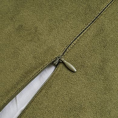 4 Pcs Soft Chenille Pillowcase Simple Decoration Cushion Cases for Home Sofa Bench 12x20&18x18 Inch