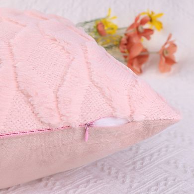 Set of 4 Soft Decorative Throw Pillow Covers Luxury Style Cushion Pillow Cover 18x18 Inch