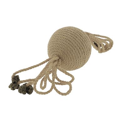 Cat Playing Ball with Galls Fruit, Interactive Safe Teeth Cleaning Cat Chew Balls 7.87"x2.09"