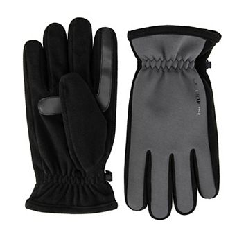 Men's isotoner Neoprene Touchscreen Gloves with Fleece Palm