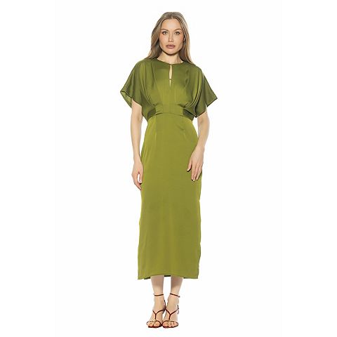 Женские платья ALEXIA Women's ALEXIA ADMOR Draped Sleeve Midi Dress