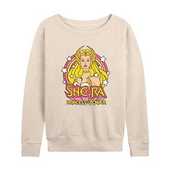 Women's She-Ra With Stars French Terry Long Sleeve Tee