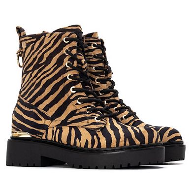 XTI Women's Combat Booties 144391