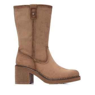 Refresh Women's Suede Heeled Booties 173040
