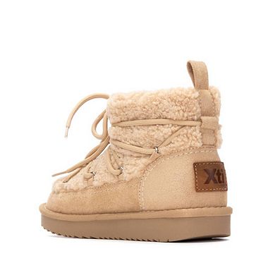 XTI Women's Suede Comfort Ankle Booties 144728