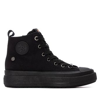 Refresh Women's Casual High Top Suede Sneakers 173074