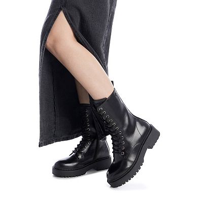 XTI Women's Combat Boots 144388