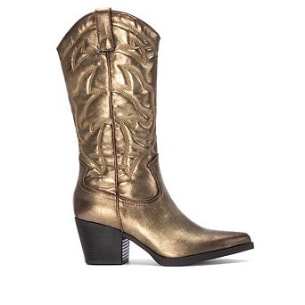 XTI Women's Embroidered Italian Western Boots 144306