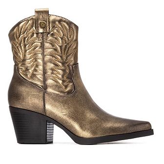 XTI Women's Embroidered Italian Western Booties 144305