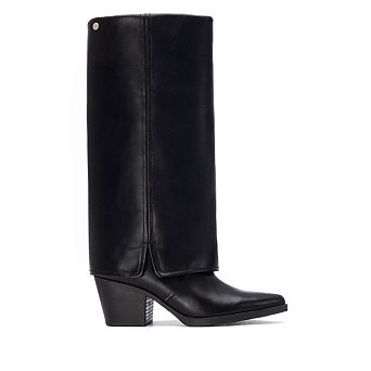 XTI Women's Foldover Italian Western Boots 144717