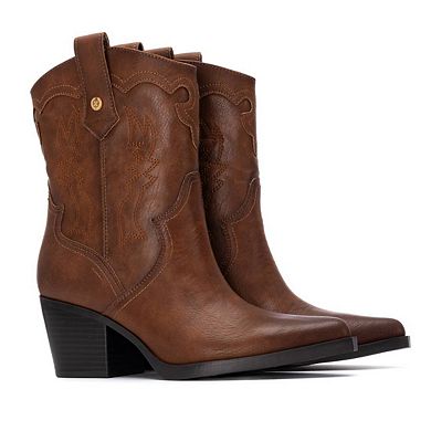 Xti - Women's Italian Western Leather Booties main image 1