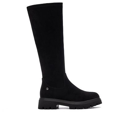 Xti Women's Suede Dress Boots 144393 Black 5