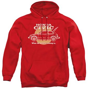 Big & Tall Honda Civic Graphic Pullover Hoodie
