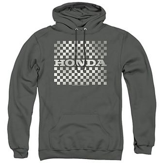 Big & Tall Honda Checkers Logo Graphic Pullover Hoodie