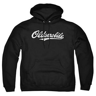 Big & Tall "Oldsmobile" Cursive Logo Graphic Pullover Hoodie