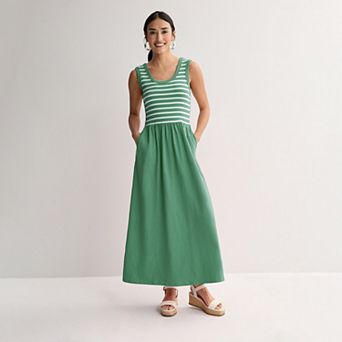 Women's Sonoma Goods For Life® Sleeveless Pockets Maxi Dress