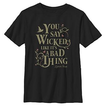 Boys 8-20 Wicked For Good Like It's A Bad Thing Graphic Tee