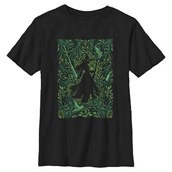 Boys 8-20 Wicked For Good Elphaba Forest Print Graphic Tee