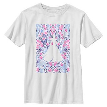 Boys 8-20 Wicked For Good Glinda Floral Print Graphic Tee