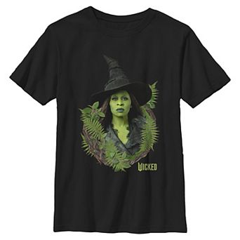 Boys 8-20 Wicked For Good Elphaba Forest Portrait Graphic Tee