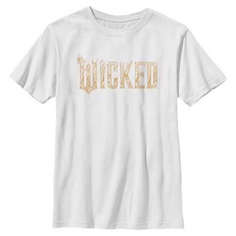 Boys 8-20 Wicked For Good Glinda Print Logo Graphic Tee