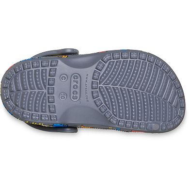 Crocs Baya Toddler Dinosaur Print Clogs