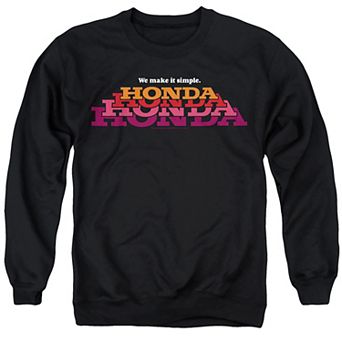 Men's Honda Make It Simple Graphic Sweatshirt
