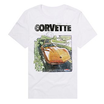 Men's Chevy Corvette Vintage Graphic Tee