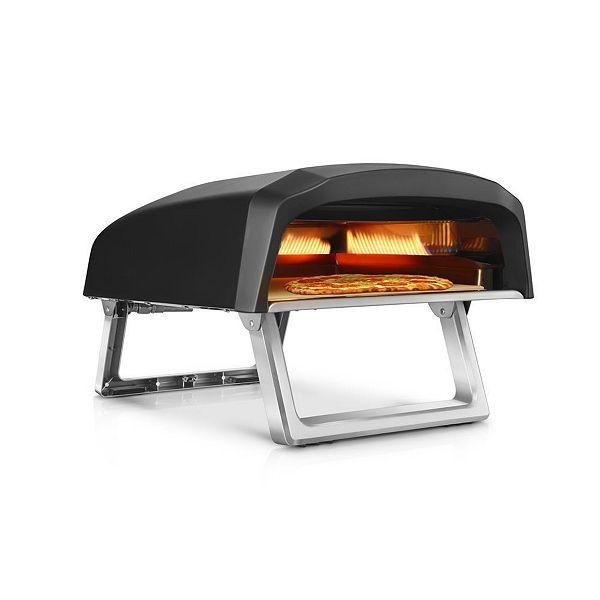 Portable Outdoor Wood Fired Pizza Oven W/ Pizza Stone & Waterproof Cover (SAK82635)