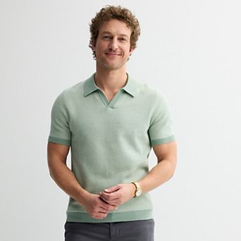 Men's Sonoma Goods For Life® Johnny Collar Sweater Polo