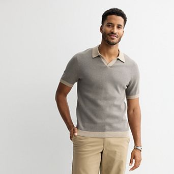 Men's Sonoma Goods For Life® Johnny Collar Sweater Polo