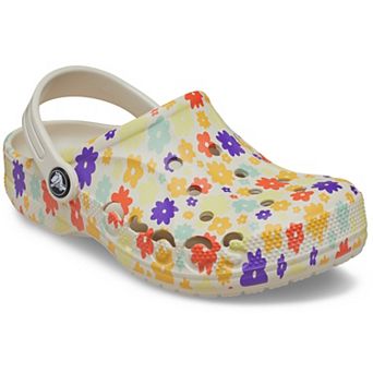 Crocs Baya Seasonal Printed Kids' Slip-On Clogs