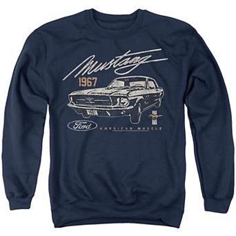 Men's Trevco American Muscle Mustang Graphic Sweatshirt
