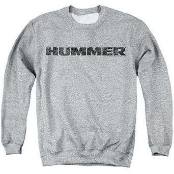 Men's Trevco Hummer Distressed Logo Graphic Sweatshirt