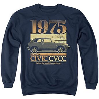 Men's Trevco Honda Civic "What The World Is Coming To" Graphic Sweatshirt