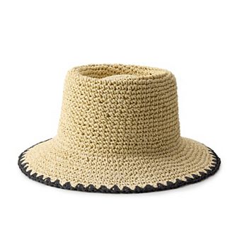 Women's Sonoma Goods For Life® Telescope Whipstitch Mid Brim Hat