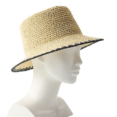 Women's Sonoma Goods For Life® Telescope Whipstitch Mid Brim Hat