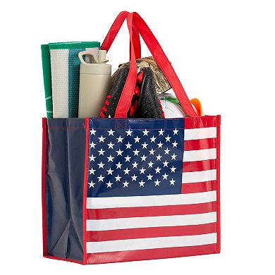 American Flag Reusable Bag
